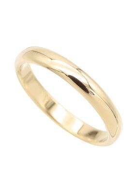 Tiffany & Co Wedding Band Ring Yellow Gold 18K